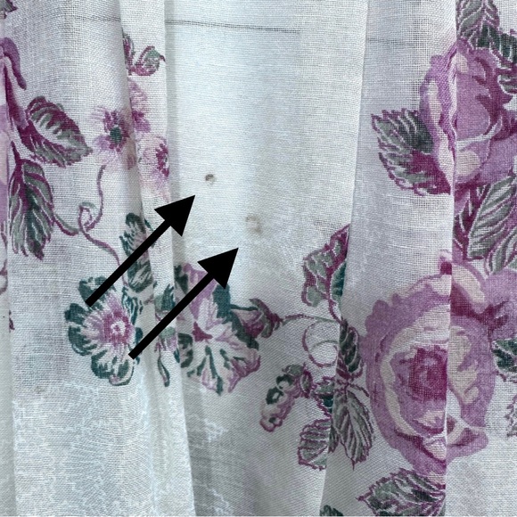 1970’s Vintage Cabbage Rose Cotton Dress [M12] - Picture 16 of 16